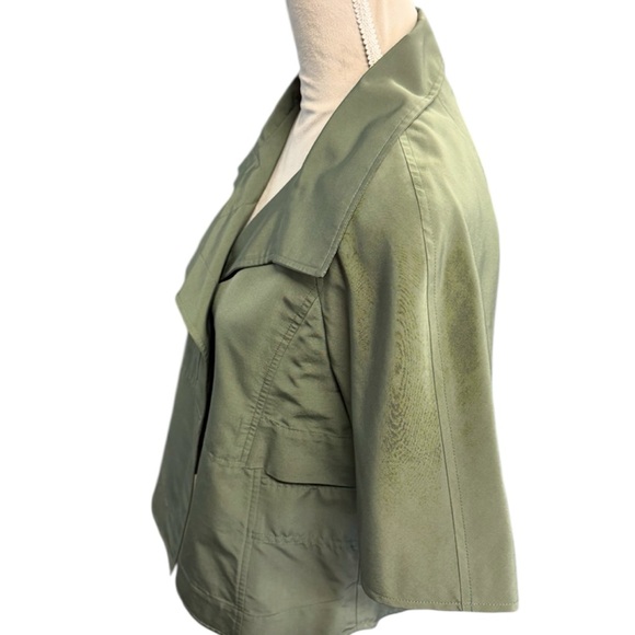 Derek Lam short sleeve green jacket - Picture 2 of 8